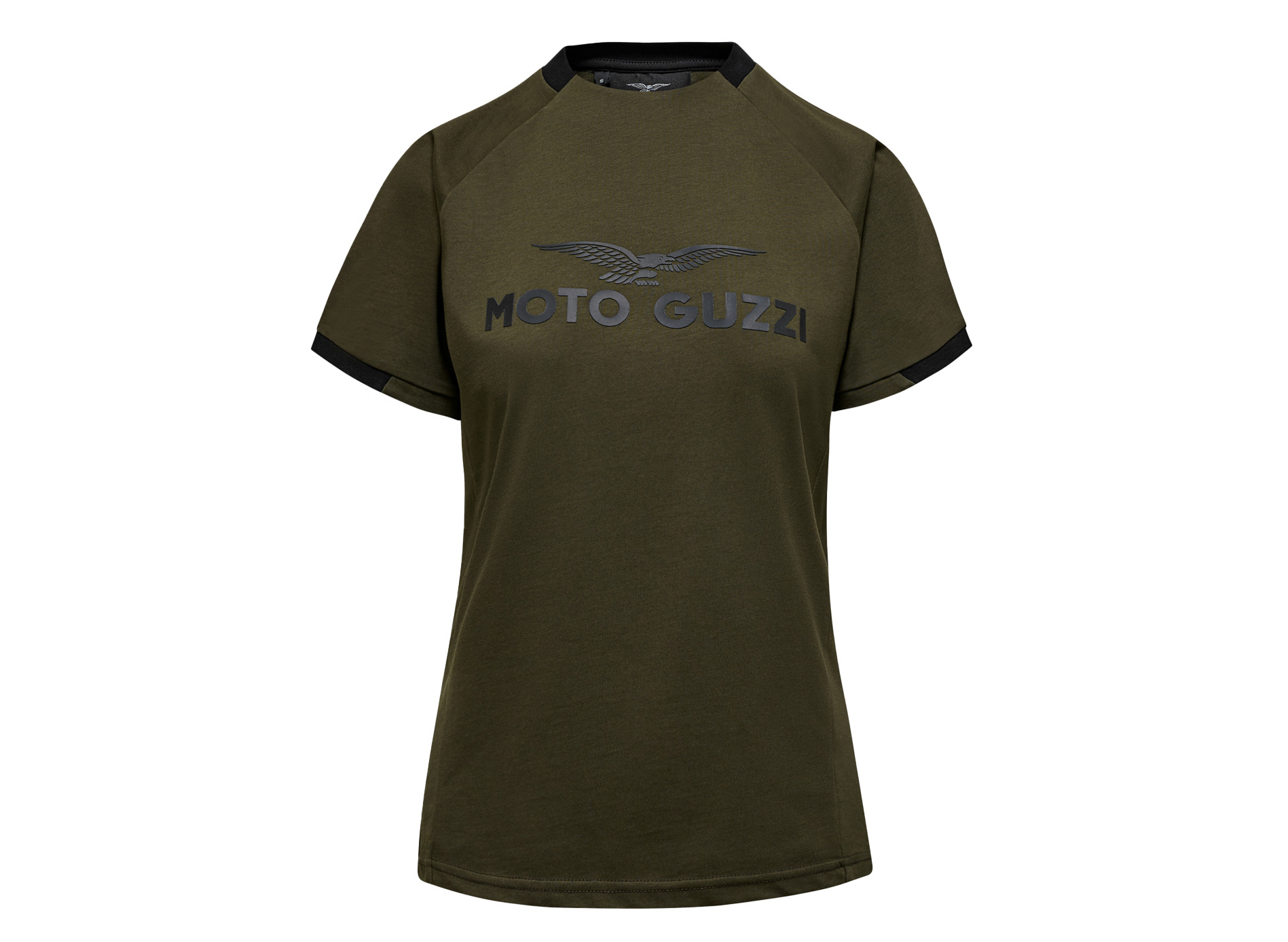 T-shirt femme "Moto Guzzi Essential" vert