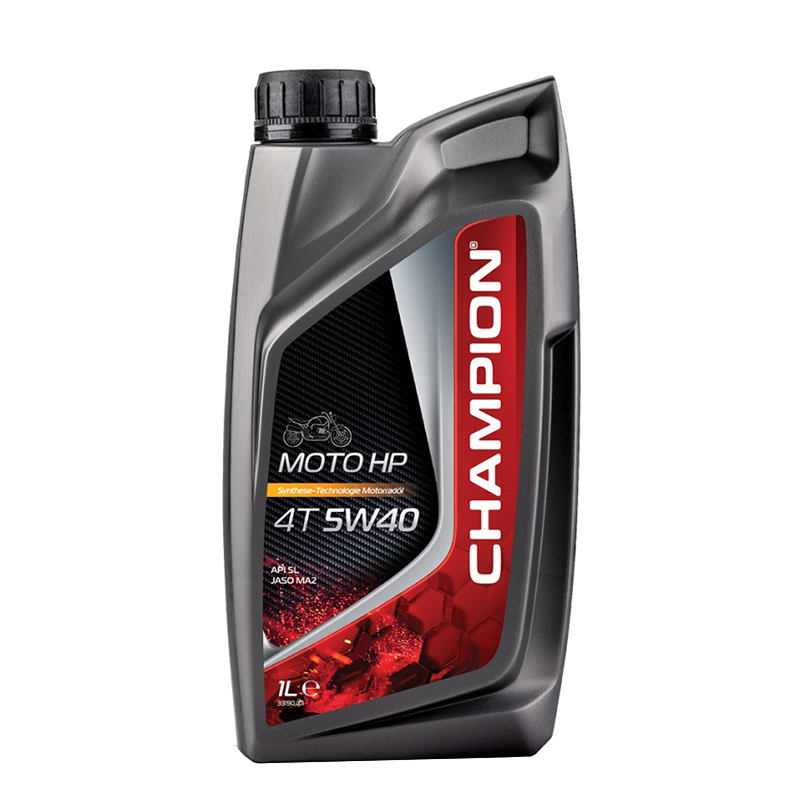 CHAMPION® Moto HP 4T 5W-40 Huile moteur - 1 litre