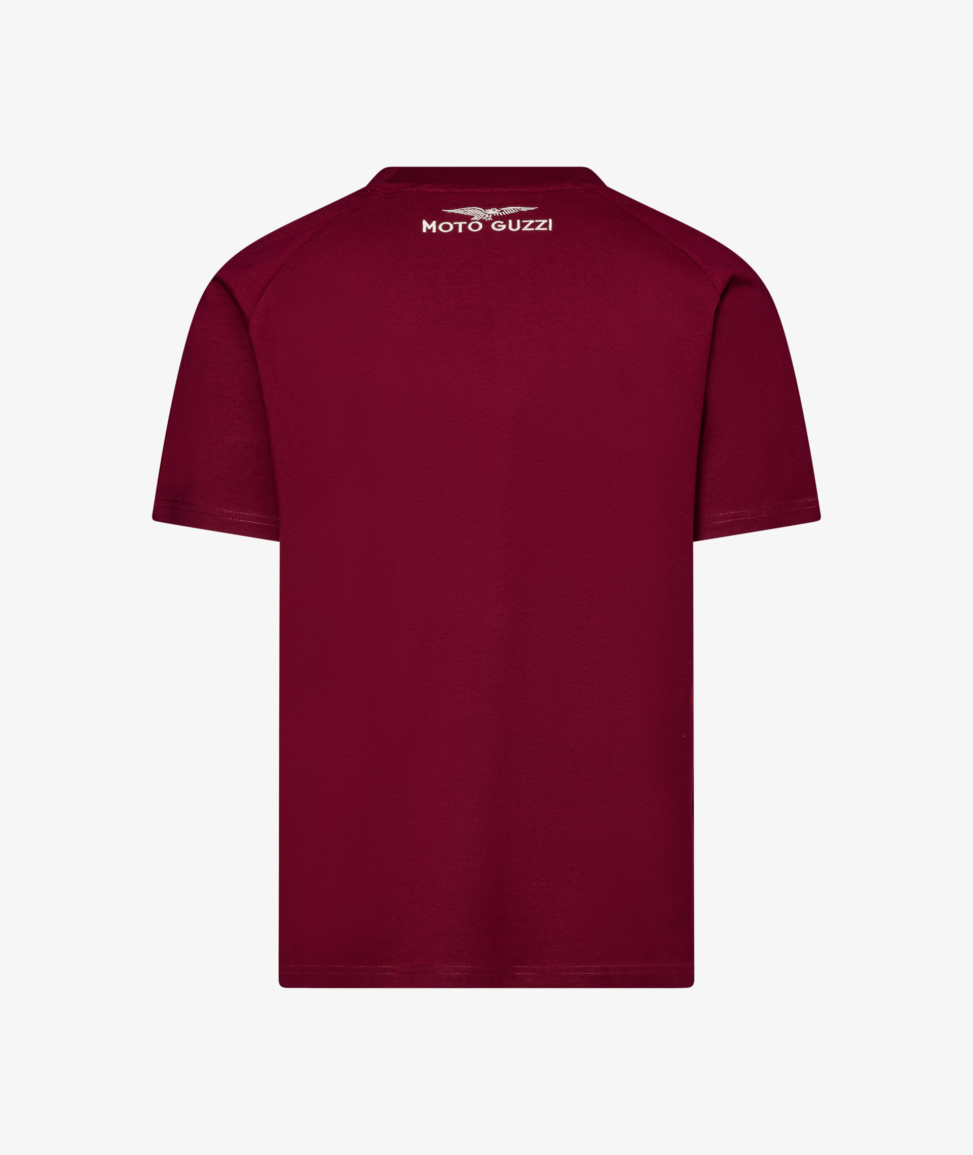 T-shirt Moto Guzzi Hommes "Heritage" bordeaux