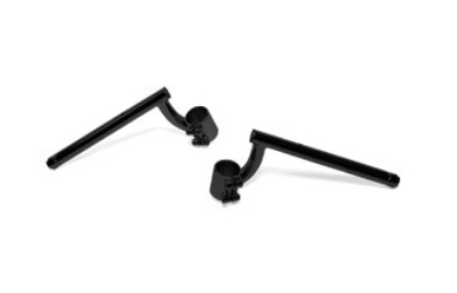 Guidon sport tronqué, noir pour Moto Guzzi V7 850 2021-