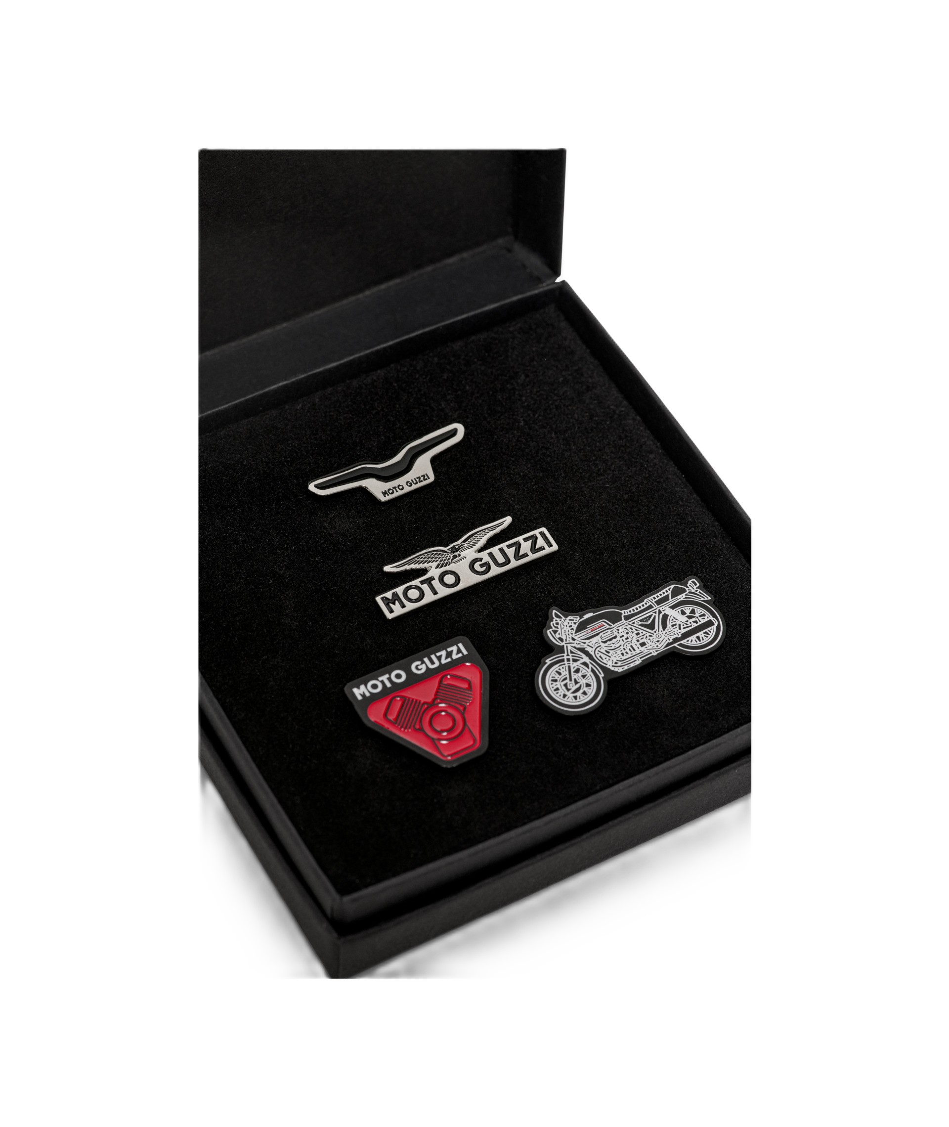 Lot de pin's « Moto Guzzi Essential »